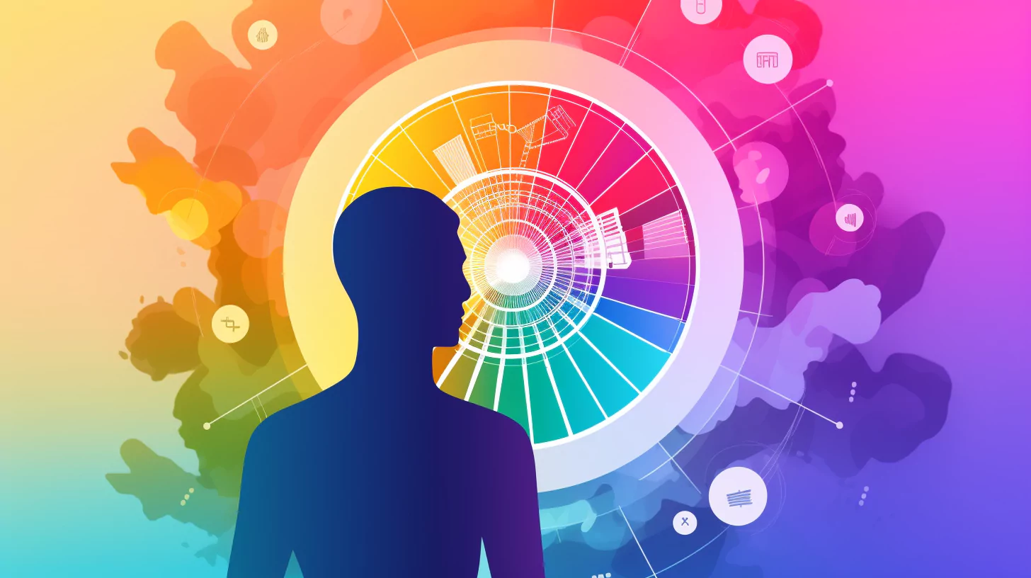 Color palette used in marketing psychology