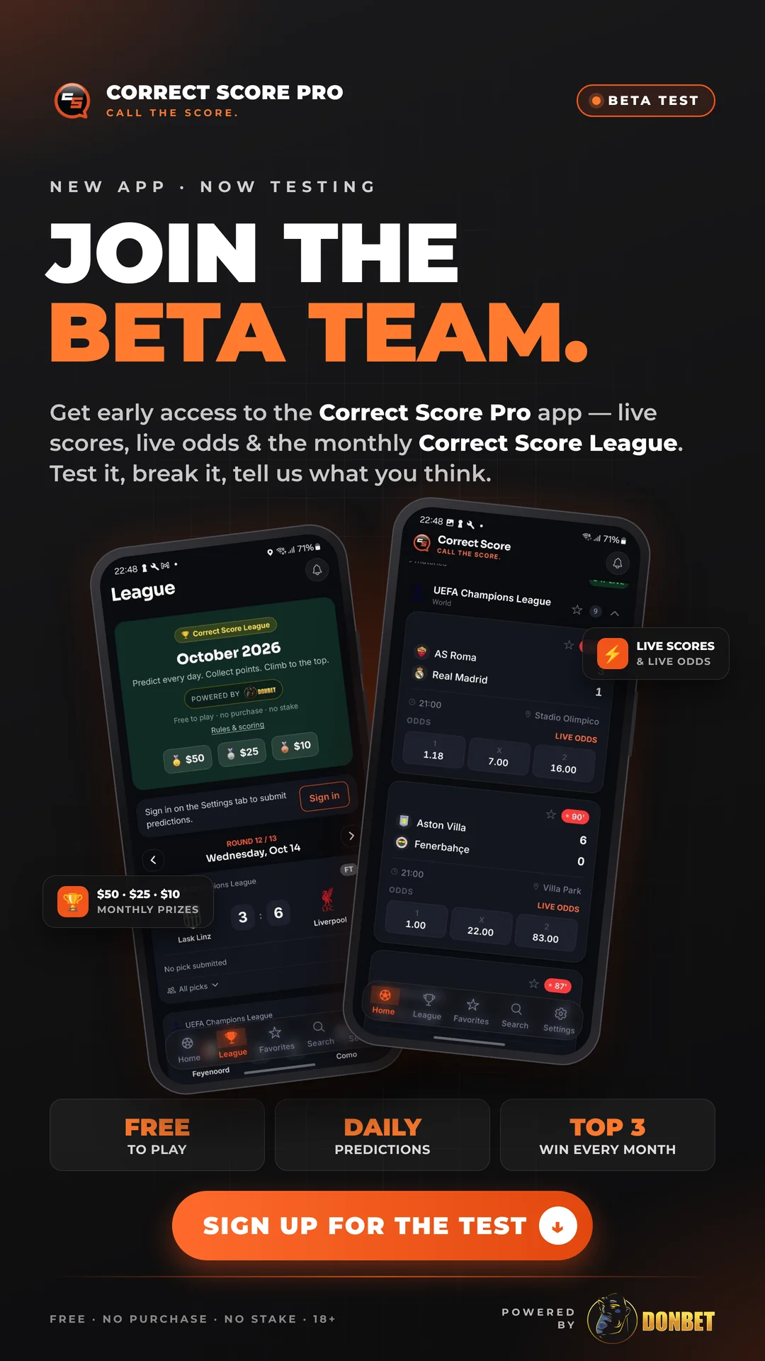 Beta launch story