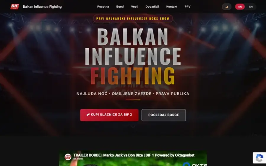 BIF — Balkan Influence Fighting